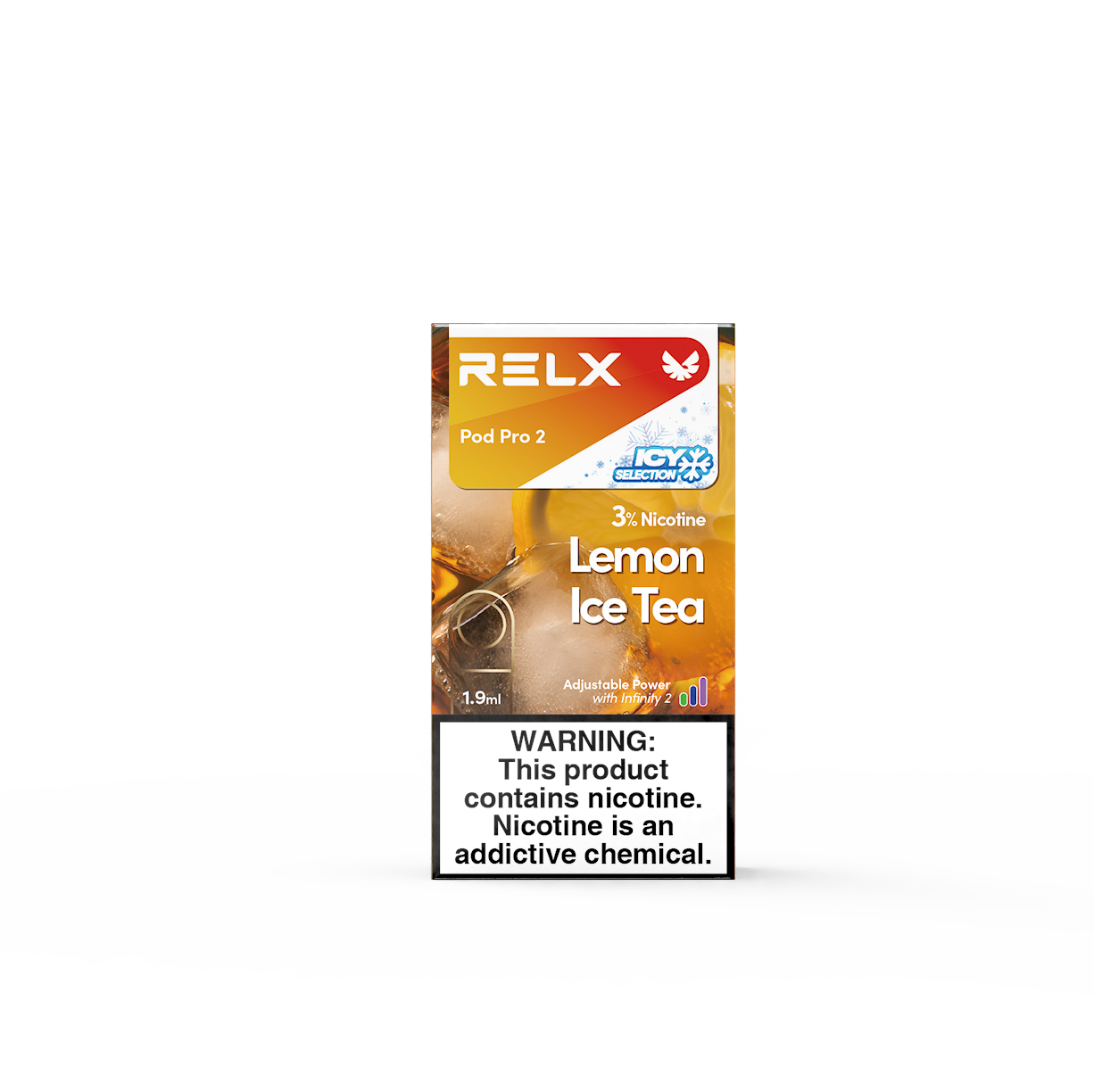 悅刻RELX 電子菸六代煙彈 通用四五代 勁涼檸檬紅茶(顆)