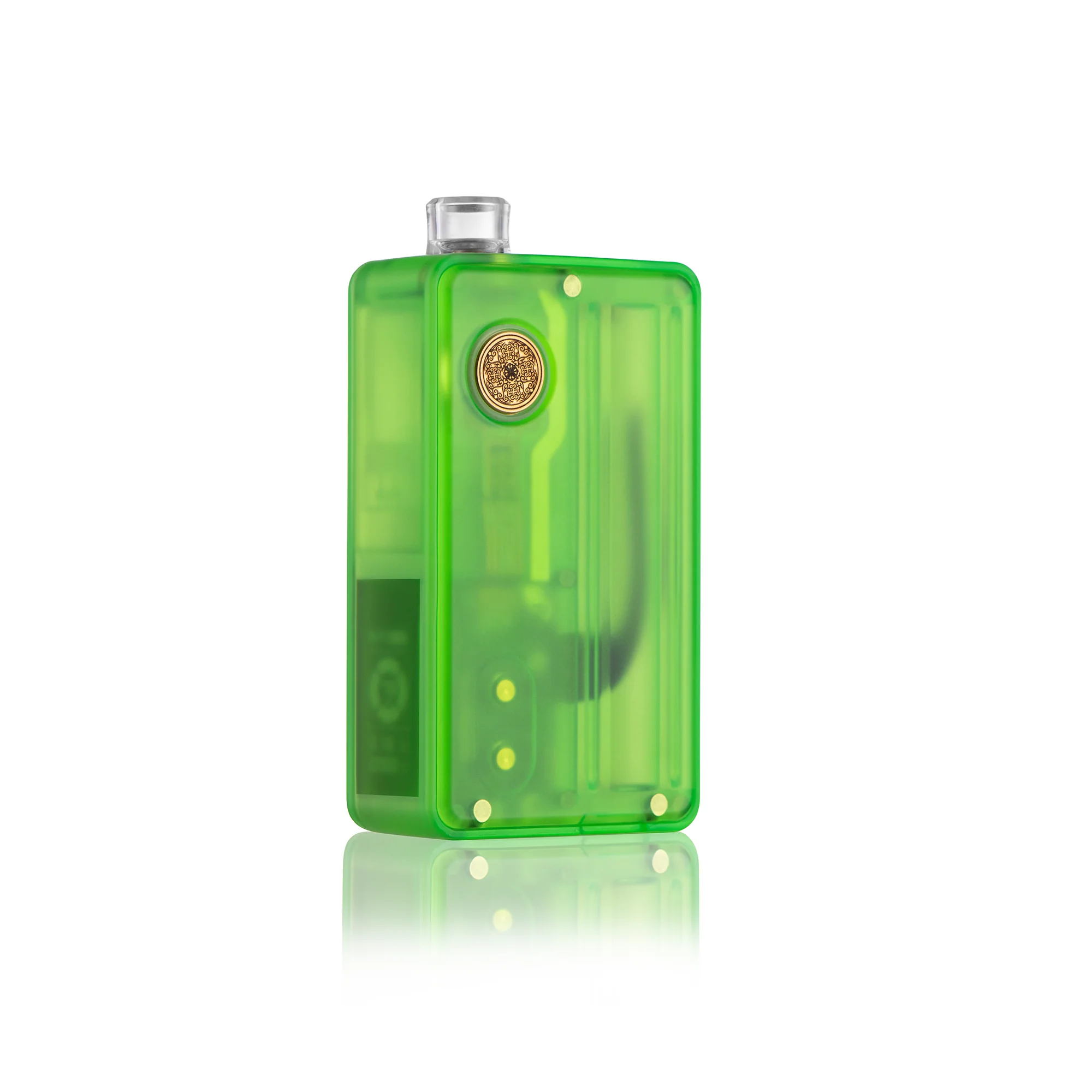 DOTMOD_AIO_V2_Lite_綠色輕量化設計的V2 LITE，擁有2.7ml 煙油倉，兼容 Dotmod 霧化芯從 0.3Ω 到 1.2Ω 都能使用